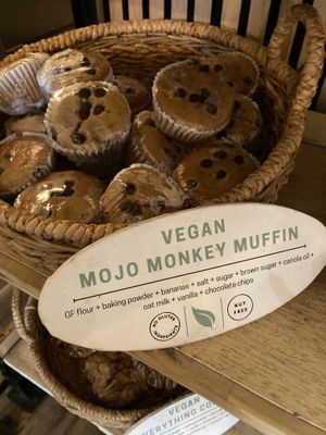 Vegan baked goods at Mojo's Coffee and More in Bay Village