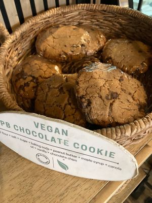Vegan baked goods at Mojo's Coffee and More in Bay Village