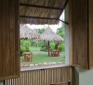 View from the window   at Veggie Kitchen in Palomino