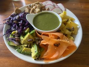 Buddha bowl  at Veggie Kitchen in Palomino