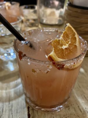 Coconut Chill Margarita… Five stars for flavour, heat and strength!  at Ma Pa Me in South Brisbane