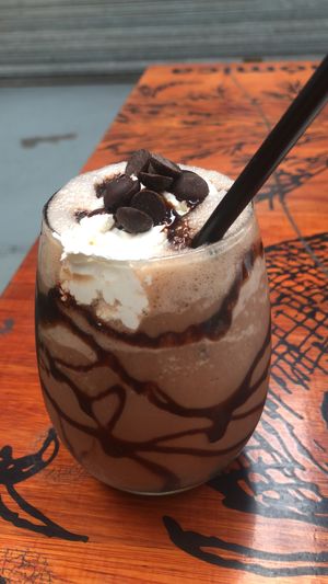Chocolate milkshake   at Menta y Limón in Buenos Aires