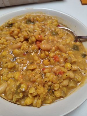 Locro at Menta y Limón in Buenos Aires