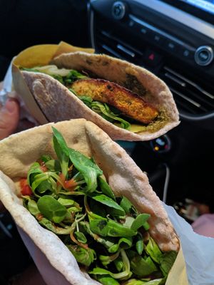 Super fresh ingridients at Vegan Come Koala in Pisa