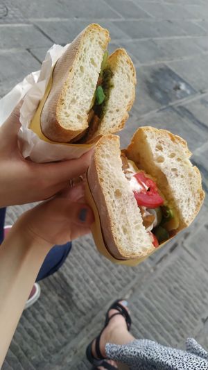 seitan kebabs (I forgot what the bread is called but it's the 5 euro one) at Vegan Come Koala in Pisa