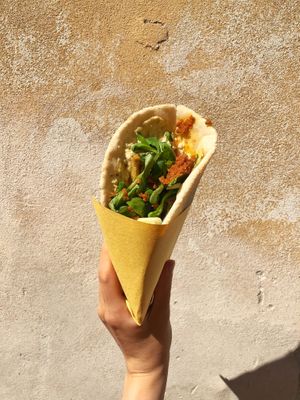 Perfect for a piadinas.
 at Vegan Come Koala in Pisa