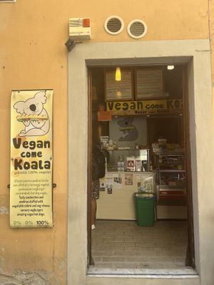 The place from outside   at Vegan Come Koala in Pisa