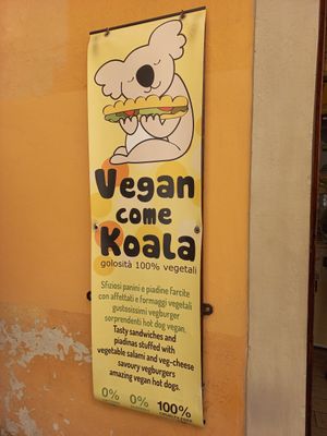  at Vegan Come Koala in Pisa