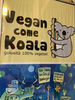 All vegan  at Vegan Come Koala in Pisa