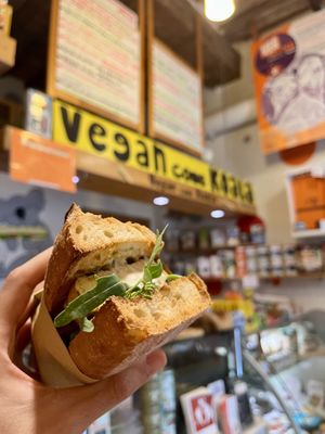 Tofu sandwich  at Vegan Come Koala in Pisa