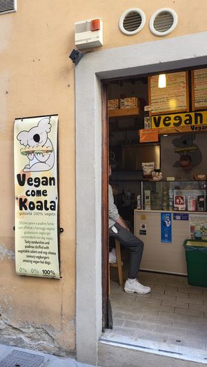  at Vegan Come Koala in Pisa