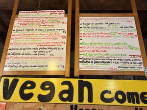 Menu  at Vegan Come Koala in Pisa