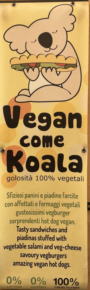   at Vegan Come Koala in Pisa
