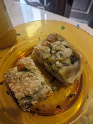 Lasagna at Vegan Come Koala in Pisa