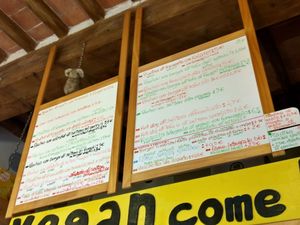 menu at Vegan Come Koala in Pisa