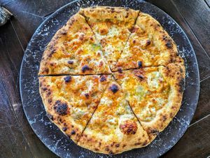 Bianca Quattro Formaggi at Phayamas Private Beach Resort & Island Brew in Koh Phayam