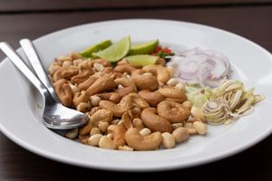 Spicy Mixed Nuts at Phayamas Private Beach Resort & Island Brew in Koh Phayam