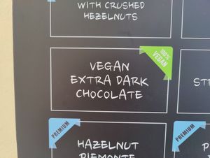 Chocolate at Aroma Gelato Boutique in Zadar