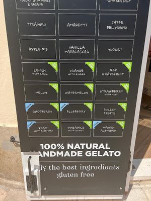   at Aroma Gelato Boutique in Zadar