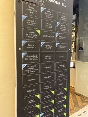   at Aroma Gelato Boutique in Zadar