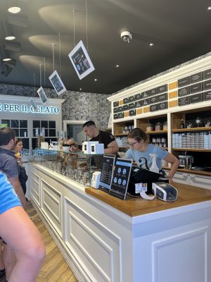   at Aroma Gelato Boutique in Zadar