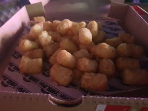 Potato tots at Papa John's in Berwick-upon-tweed