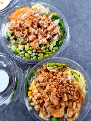 Medium and large take away at Hawaiian Poké Bowl in Oostende