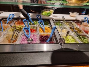Counter at Hawaiian Poké Bowl in Oostende