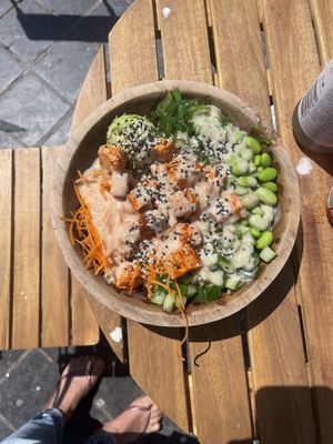 Tofu bowl 🍲   at Hawaiian Poké Bowl in Oostende