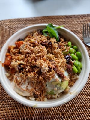 Take away small bowl at Hawaiian Poke Bowl in Bruges