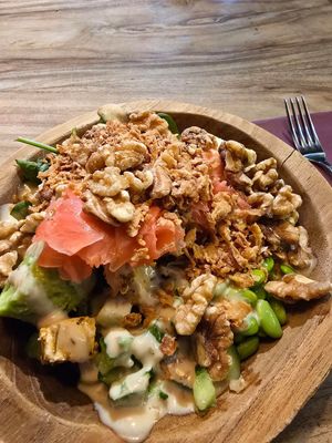 Small bowl at Hawaiian Poke Bowl in Bruges