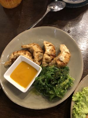 Gyoza  at U&Mi in Warsaw