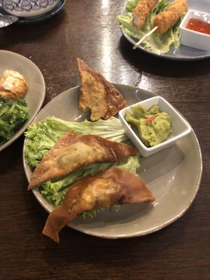 Wontons  at U&Mi in Warsaw