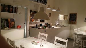 Interior  at Govinda Take Away in Copenhagen