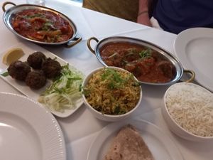 Dishes at Calcutta Port in Dover