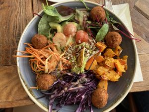 Falafel Bowl  at Otto's in Rostock