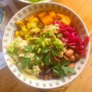 Nourish Bowl  at Solar Sisters in Guildford