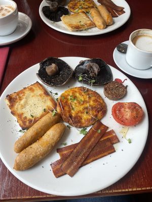   at Linen Hall Cafe in Belfast