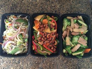 I forget what these all are but yum yum at New Wild Ginger in Huntingdon Valley