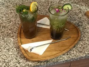   at Neda Vegan Cafe in Tehran