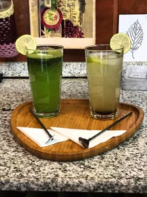   at Neda Vegan Cafe in Tehran