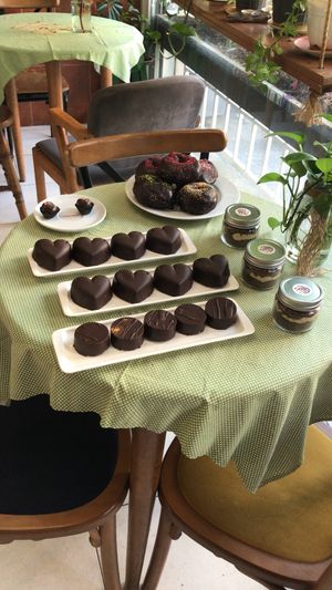   at Neda Vegan Cafe in Tehran