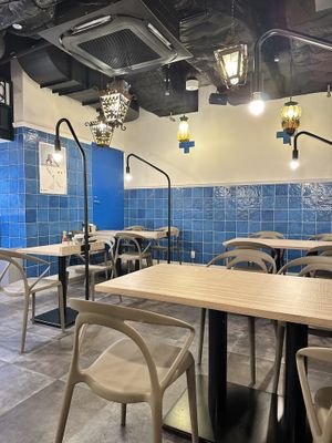 Interioir  at OC Burrito in Kyoto