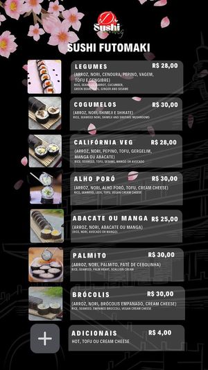  at Dr. Sushi Veg in Manaus