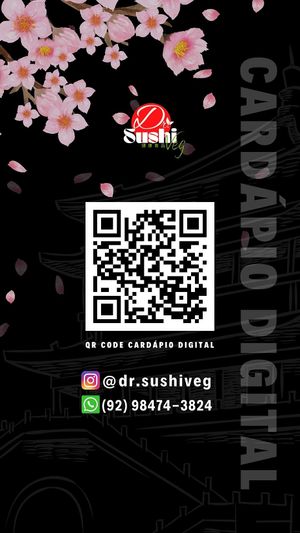 MENU QR CODE at Dr. Sushi Veg in Manaus
