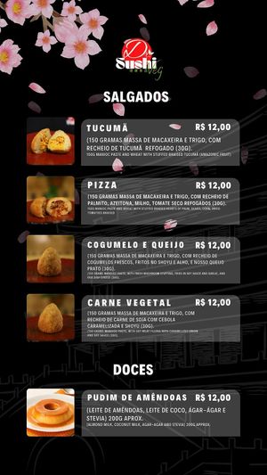 . at Dr. Sushi Veg in Manaus