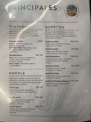   at Garnacha Vegana in Nezahualcoyotl