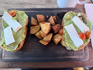   at Café Mogagua in Isla Mujeres