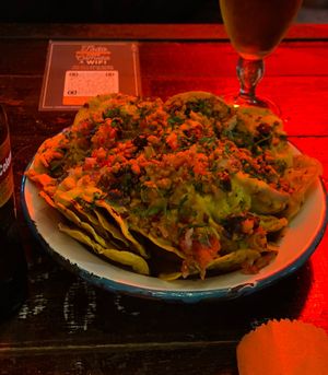 Nachos grandes veganos  at Florez Food Garden in Medellin