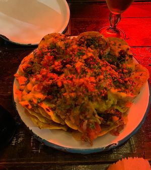 Nachos grandes veganos   at Florez Food Garden in Medellin